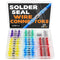 120Pcs Solder Seal Wire Connectors, Heat Shrink Butt Connectors Kit for Electrical Wiring