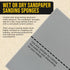 10-5.5" 4.5" (320 400 Dura-Gold Very Fine Cut Sanding Sponges, Box of x to Grit) Performance Conform & Flex Wet or Dry
