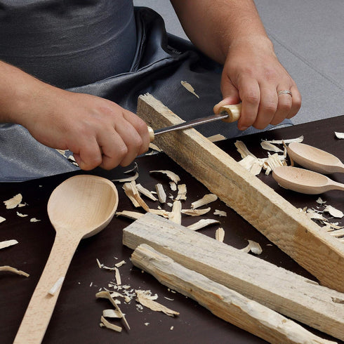 4.3" inches. (4.3' INCHES Draw-Knife. Straight Draw Shave with High Carbon Steel WORKABLE Blade - Hight Quality Wooden
