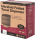 400 Multifold/240 11.5 6 Inches, San Jamar Classic UltraFold Towel Dispenser for C-Fold Towels, Plastic, x Black