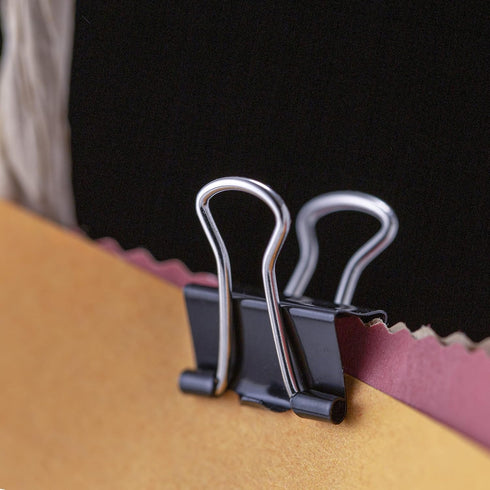 Officemate Mini Binder Clips, Black, 12 Count (99010)