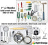 Pegboard Hooks 50-Pack 1" + 2” L Hook - Zinc Plated, Fits Any Peg Board, Organize Tools, Accessories, Workbench, Garage