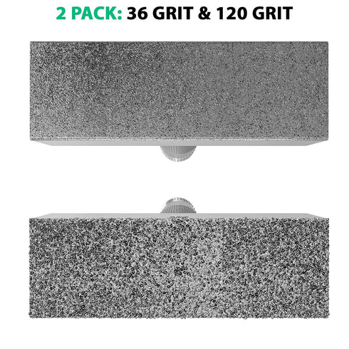ATLIN Grinding Wheel Dressing Tool - 36 Grit & 120 Grit Diamond Dresser for True Up and Restore Grinding Wheels