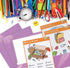 Better Office Products 25 Pack 2 Pocket Glossy Laminated Lavender Paper Folders, Letter Size, Lavender Portfolios