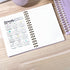 Yoment Spiral Notebook, College Ruled A5 Spiral Bound Journal with 160 Pages Thick Paper Plastic Hardcover for Note