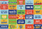 GSM Brands Motivational Cards Set, 60 Inspirational Kindness Cards for Employee Appreciation (2" x 3.5")