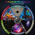 13 360 1/2h 3-Button Galaxy Projector for Bedroom, HD Image Star Projector Galaxy Light Adjustable Knob, Film Discs
