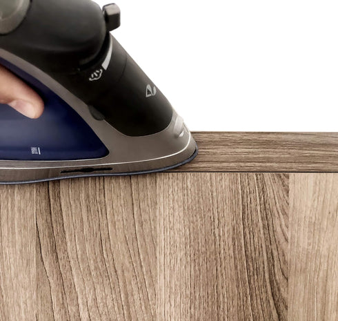 13/16 50 Edge Supply Walnut in x ft Roll Pre-Glued Iron On Wood Veneer Tape Wood Veneer Edge Banding Tape with Hot Melt