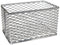 Heathrow Scientific Aluminum Medium Test Tube Basket, 256mm x 152mm x 152mm