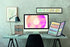 Durable SOHO Space Saving Reference Stand Desktop