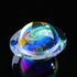 3d 80mm 3.15inch Solar System Model Galaxy Crystal Ball - Saturn Shape Outer Space Astronomy Gifts Room Decor Unique