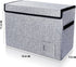 Leffis Comic Book Storage Box, 15.5" X 7.5" X 11.3", Collapsible Short Box with Lids Holds 150 Comics