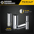 1/4 Inch Drive Socket Set - 8 Piece Metric Deep Socket Set (6mm to 13mm) with Sturdy Holder - Cr-V Steel
