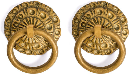 Chinese Cabinet Pulls - Set of 2, 1.5 Inches, Architectural Furniture Design Hardware