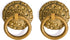 Chinese Cabinet Pulls - Set of 2, 1.5 Inches, Architectural Furniture Design Hardware