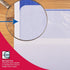 DocuGard Blue/Red Prismatic Middle Check, 8.5 x 11 Inches, 24 lb, 500 Sheets, 1 Check Per Sheet