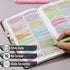 Mr. Pen Gel Highlighter, 16 Pack, Morandi and Vibrant Colors, No Bleed Highlighters for Bibles