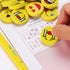 Mr. Pen Erasers, Pack of 64, Smiley Pencil Erasers for Kids, Fun School Supplies, Mini Erasers for Students