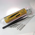 3D Printer Nozzle Cleaning Kit - Stainless Steel Tool Kit with 0.4mm Needles and Tweezers, Set of 11