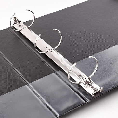 Avery Economy 3 Ring Binder, 1.5" Round Rings, Color (Black, Pacific Blue) Will Vary, 1 Binder (11778)