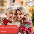 Wright Home & Gift Decorations Fresh Alternative Holiday Greeting Cards | 10 Pack Bulk Set + 10 Envelopes (4x6)