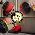Drill Brush Power Scrubber by Useful Products - Wood Cleaner - Concrete Cleaner - Deck Brush - Rust Stain Remover - Brick Cleaner - Floor Scrub Brush - Stiff Bristle Brush for Cleaning - Mold Cleaner by Drillbrush