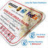 Leave Package Sign - Do Not Knock or Ring Bell (Baby Will Cry) for Peaceful Deliveries