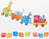 Papyrus Baby Thank You Cards with Envelopes, Toy Train Design (12-Count)