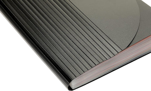 Mukawa 24 Pocket Expanding File Folder, Accordion File Organizer for Letter/A4 Paper Document Filling, Black with