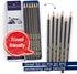 Faber-Castell Graphite Sketch Pencil Set - 6 Drawing Pencils (2H, HB, B, 2B, 4B, 6B) and Sketching Supplies
