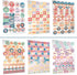 LUX Planner Stickers - 1100 Stickers (19 Sheets) for Reminders and Motivational Labels, Best Calendar Accessory
