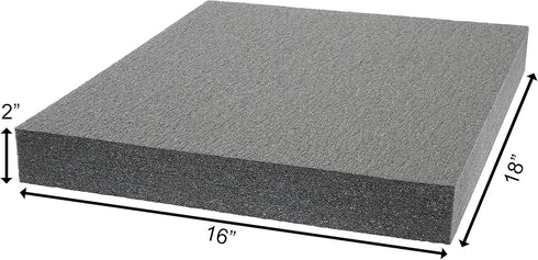 Case Club Customizable Military Grade Closed Cell Foam - Great for Pistol Case Replacement Foam Insert