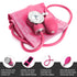 Set ASA TECHMED Dual Head Sprague Stethoscope and Sphygmomanometer Manual Blood Pressure Cuff with Case, Gift