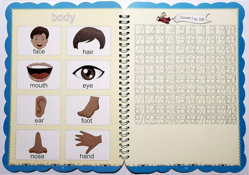 Handwriting Practice Workbook - Reusable Letter and Number Tracing