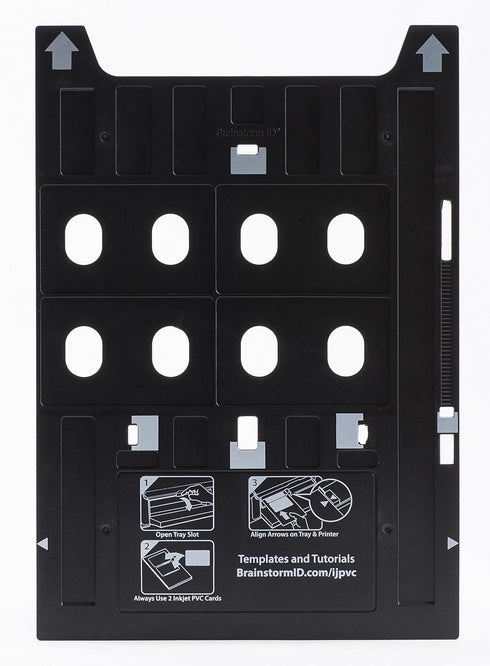 Inkjet PVC Card Tray for Epson Artisan 1430, Stylus Photo 1400, 1410, 1430W, 1500W, R800, R1800