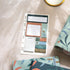 Filofax Botanical Collection Accessory, Repositionable Sticky Notes, Set of 8 Note Pads, 25 Sheets Each