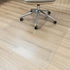 Lociciwayo Office Chair Mat for Hardwood Floor, Plastic Floor Mat with Non-Slip Texture,