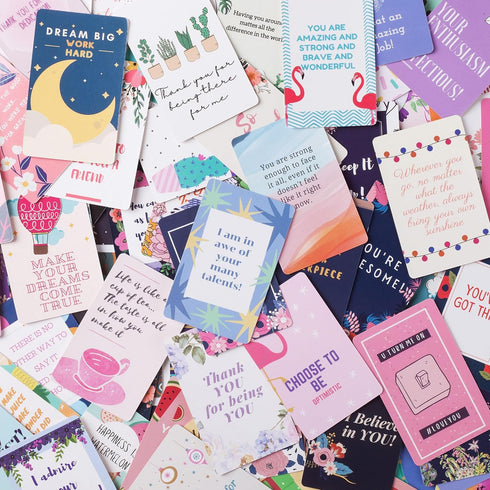 Mr. Pen Encouragement Cards - 100 Pcs Inspirational & Motivational Quotes, Kindness Cards