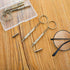 5Pcs Mini Glasses Screwdriver, 3 in 1 Multifunction Eyeglass Repairing Kit with Keychain