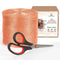 Copper Mesh Rodent Control Roll, 5in x 52ft - Rustproof for Pest, Bat & Snail, Perfect for Gardening & Hole Blocking