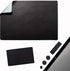 Mouse Pad with Adhesive Bottom, Sticks to Any Surface, Portable with Webcam Covers and Screen Cleaner Included (Blank