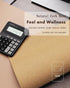 YSAGi Double-Sided Desk Pad, Eco Cork Leather Desk Mat Protector, Large Waterproof Blotter Pad