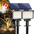 Solar Spot Lights Outdoor Waterproof for Flag, Tree, House, Garden, Yard, 3