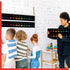 Number Line Bulletin Board Set, -100 to 100 Classroom Decoration with PET Film Border for Math Class Supplies