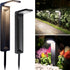 Warm White Solar Pathway Lights 2 Pack - Ultra Bright Waterproof Outdoor