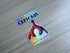 Holographic Clitoris Sticker, Female Reproductive Health Educational Vinyl Decal, Sex Education