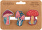 Karma Gifts Shaped Magnetic Chip Clips, Mushroom Design