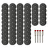 50 Pcs Rotary Tool Cut Off Wheels 1-1/4'' Fiberglass Reinforced Cutting Wheel Discs with 4 Pcs Mandrels