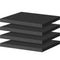 ToLanbbt Polyurethane Foam Sheets, 4P 16 x 12 x 1 Inch Cuttable Foam Inserts for Toolbox and Craft Storage