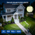 294 IP67 3000LM 2 Pack 7500K Solar Flood Lights Outdoor, LED Motion Sensor Outdoor Lights, Waterproof Solar Flood Light